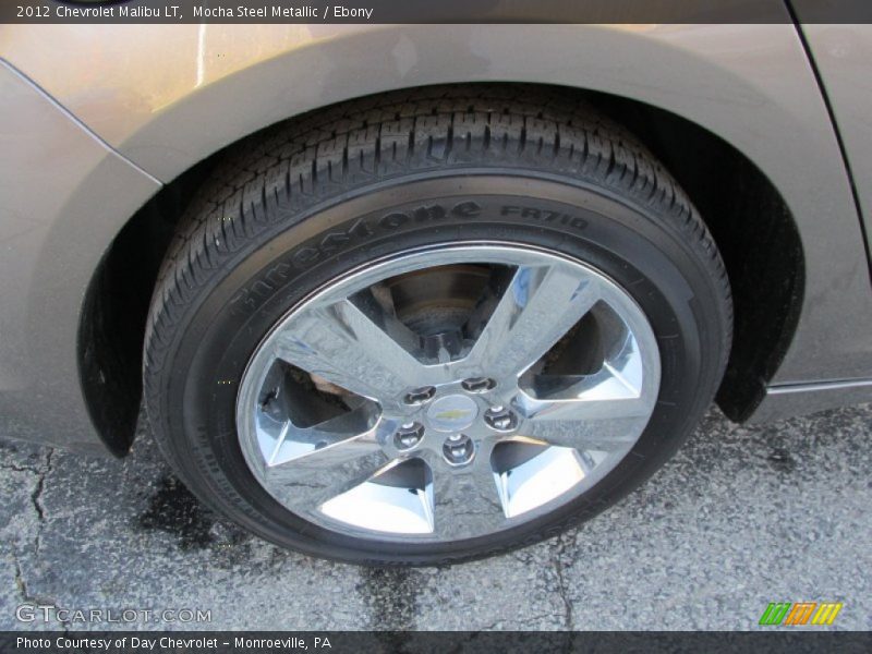Mocha Steel Metallic / Ebony 2012 Chevrolet Malibu LT