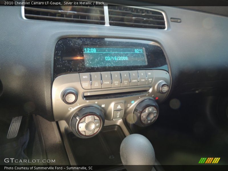 Silver Ice Metallic / Black 2010 Chevrolet Camaro LT Coupe
