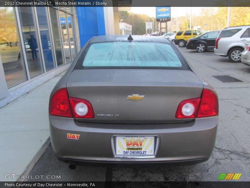 Mocha Steel Metallic / Ebony 2012 Chevrolet Malibu LT