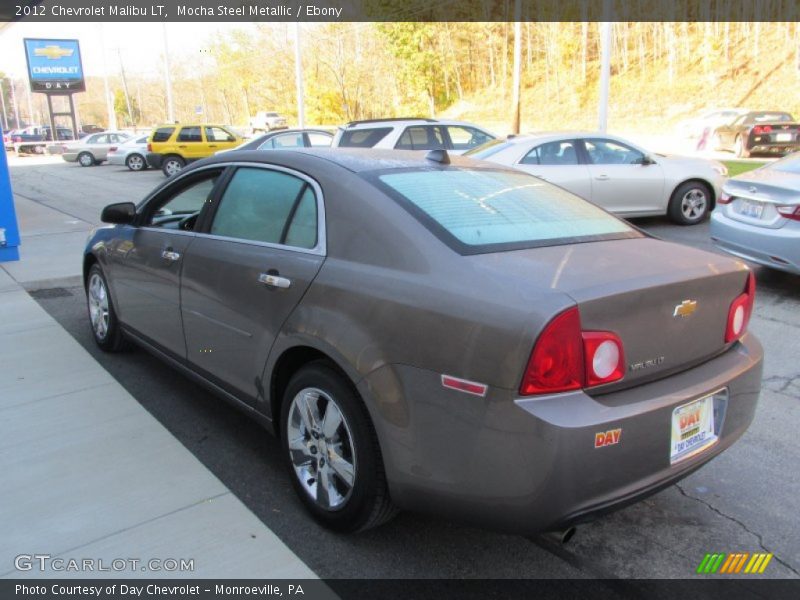 Mocha Steel Metallic / Ebony 2012 Chevrolet Malibu LT