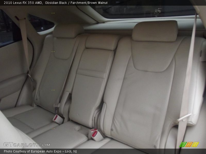 Obsidian Black / Parchment/Brown Walnut 2010 Lexus RX 350 AWD