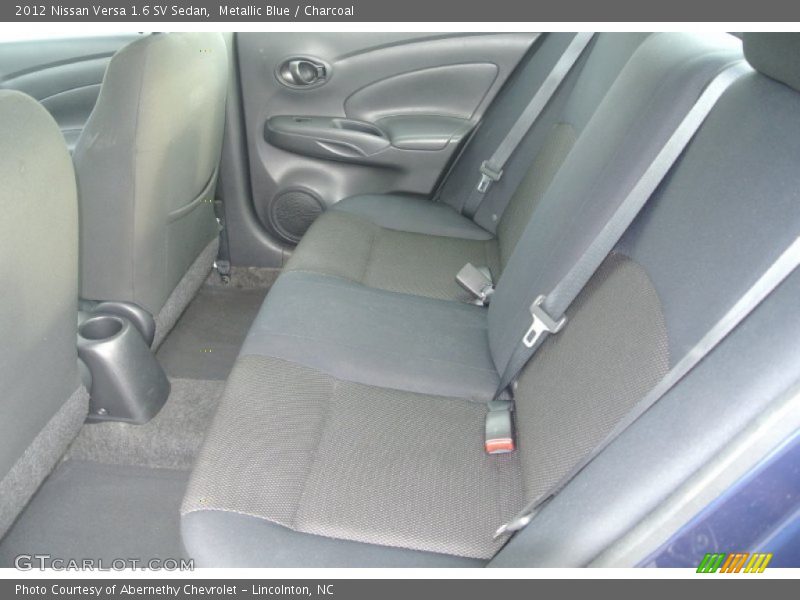 Metallic Blue / Charcoal 2012 Nissan Versa 1.6 SV Sedan