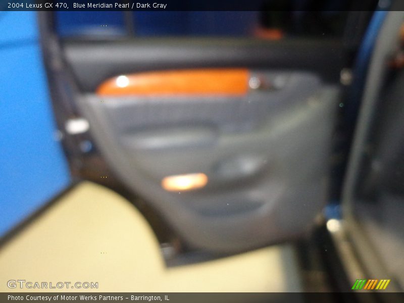 Blue Meridian Pearl / Dark Gray 2004 Lexus GX 470