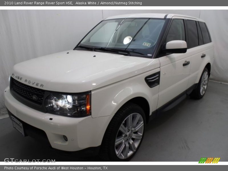 Alaska White / Almond/Nutmeg Stitching 2010 Land Rover Range Rover Sport HSE