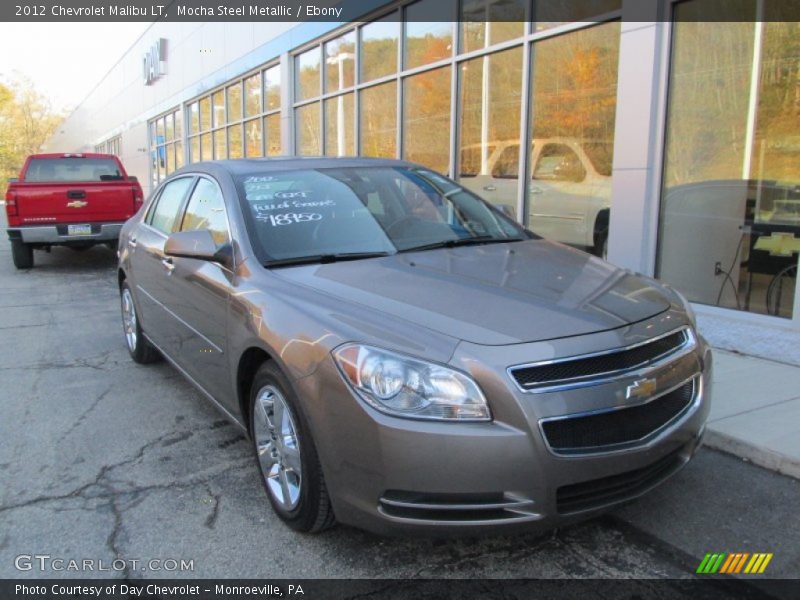 Mocha Steel Metallic / Ebony 2012 Chevrolet Malibu LT