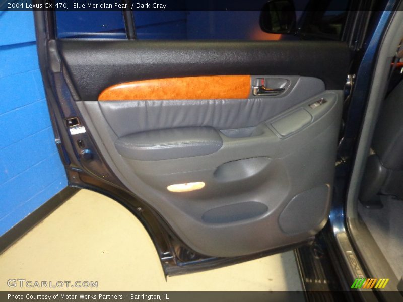 Blue Meridian Pearl / Dark Gray 2004 Lexus GX 470