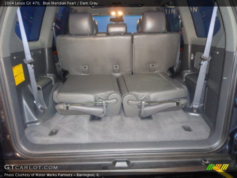 Blue Meridian Pearl / Dark Gray 2004 Lexus GX 470