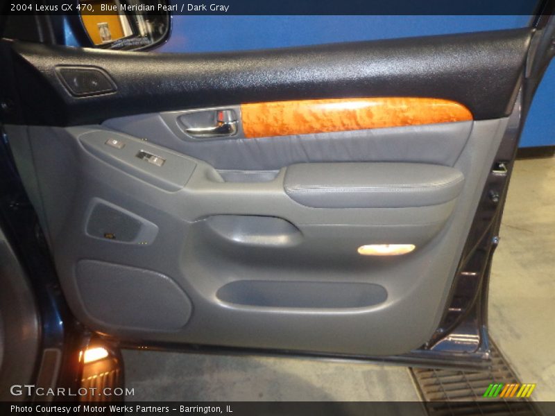 Blue Meridian Pearl / Dark Gray 2004 Lexus GX 470