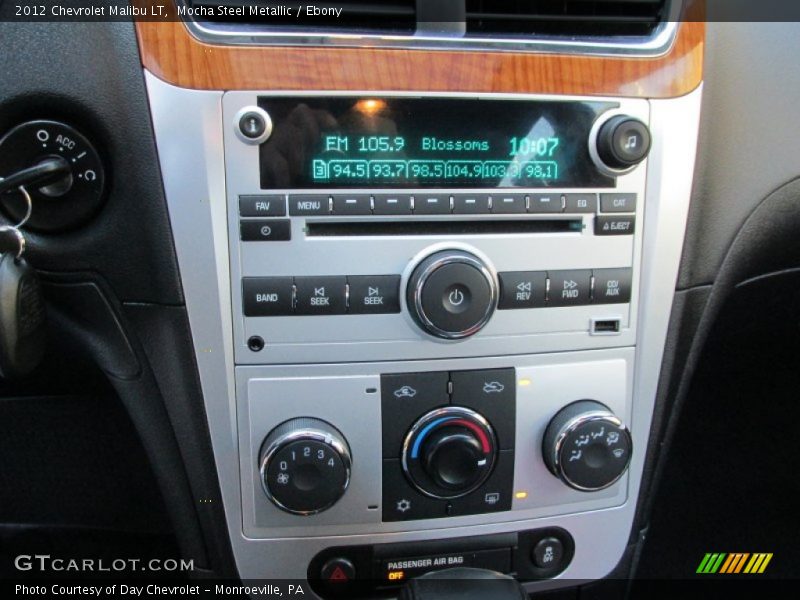 Mocha Steel Metallic / Ebony 2012 Chevrolet Malibu LT