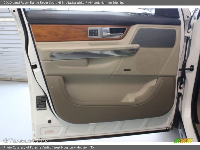 Alaska White / Almond/Nutmeg Stitching 2010 Land Rover Range Rover Sport HSE