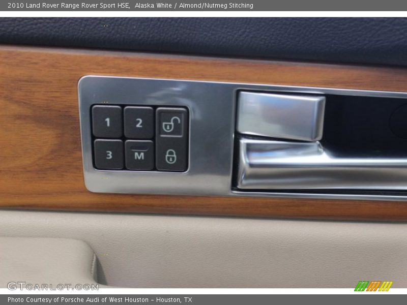 Alaska White / Almond/Nutmeg Stitching 2010 Land Rover Range Rover Sport HSE