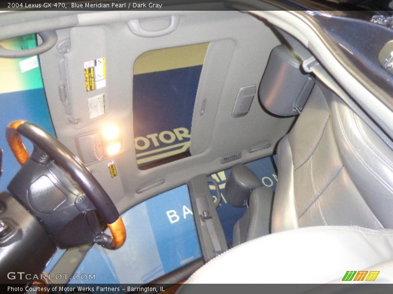 Blue Meridian Pearl / Dark Gray 2004 Lexus GX 470