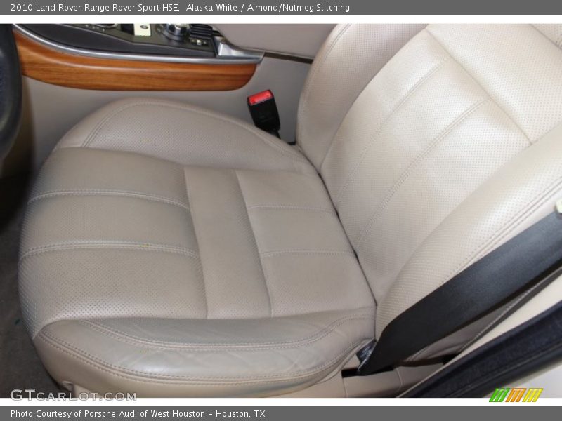 Alaska White / Almond/Nutmeg Stitching 2010 Land Rover Range Rover Sport HSE