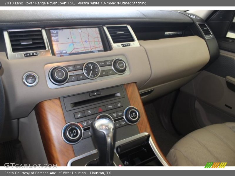 Alaska White / Almond/Nutmeg Stitching 2010 Land Rover Range Rover Sport HSE