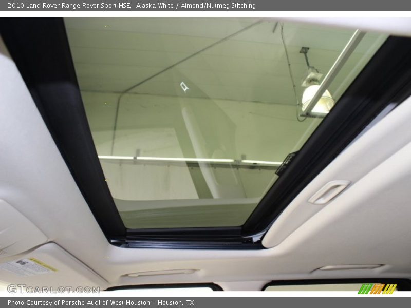 Alaska White / Almond/Nutmeg Stitching 2010 Land Rover Range Rover Sport HSE