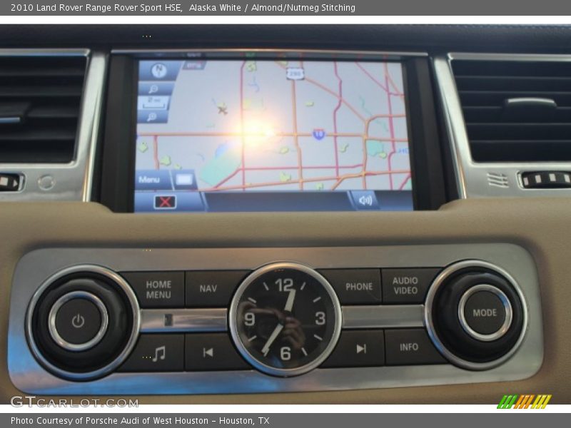 Alaska White / Almond/Nutmeg Stitching 2010 Land Rover Range Rover Sport HSE