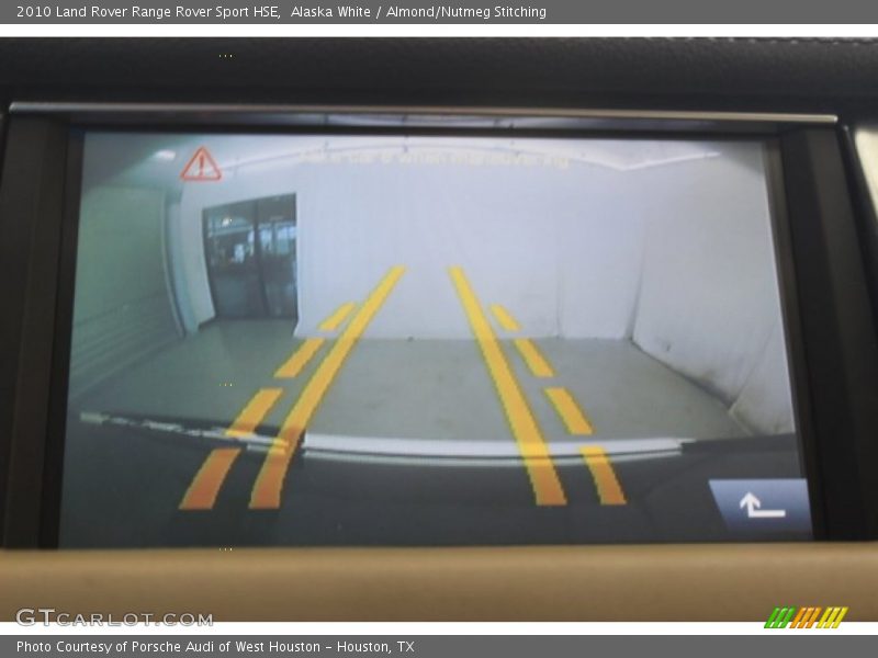 Alaska White / Almond/Nutmeg Stitching 2010 Land Rover Range Rover Sport HSE