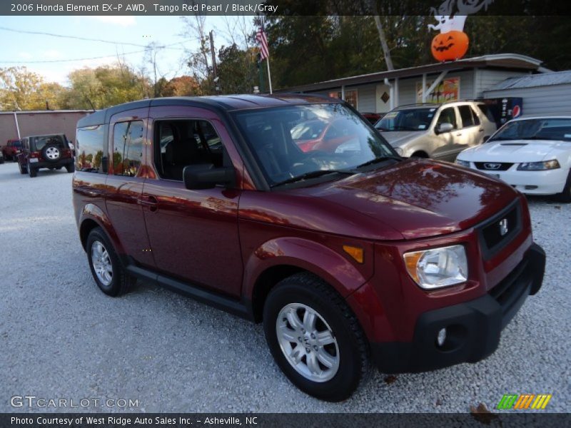 Tango Red Pearl / Black/Gray 2006 Honda Element EX-P AWD