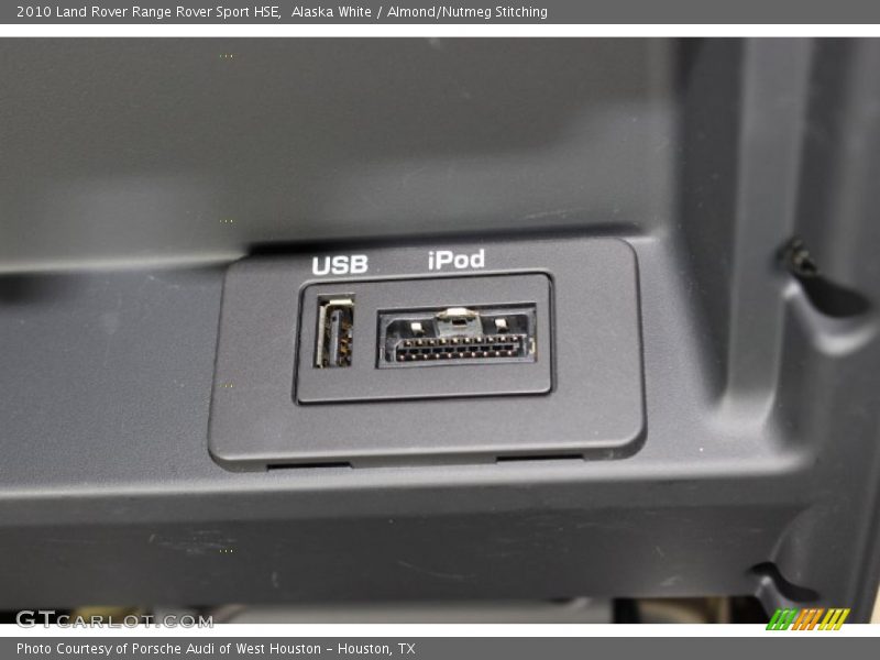Alaska White / Almond/Nutmeg Stitching 2010 Land Rover Range Rover Sport HSE