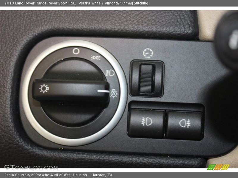 Alaska White / Almond/Nutmeg Stitching 2010 Land Rover Range Rover Sport HSE