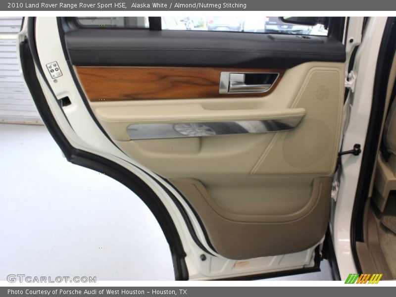 Alaska White / Almond/Nutmeg Stitching 2010 Land Rover Range Rover Sport HSE