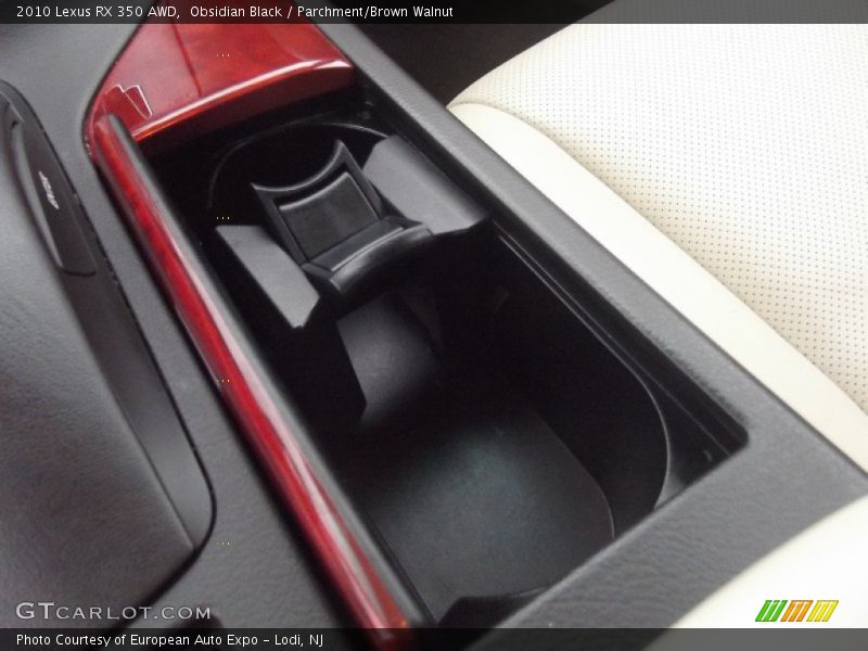 Obsidian Black / Parchment/Brown Walnut 2010 Lexus RX 350 AWD