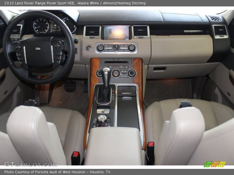 Alaska White / Almond/Nutmeg Stitching 2010 Land Rover Range Rover Sport HSE