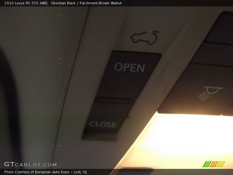 Obsidian Black / Parchment/Brown Walnut 2010 Lexus RX 350 AWD