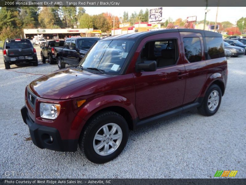 Tango Red Pearl / Black/Gray 2006 Honda Element EX-P AWD