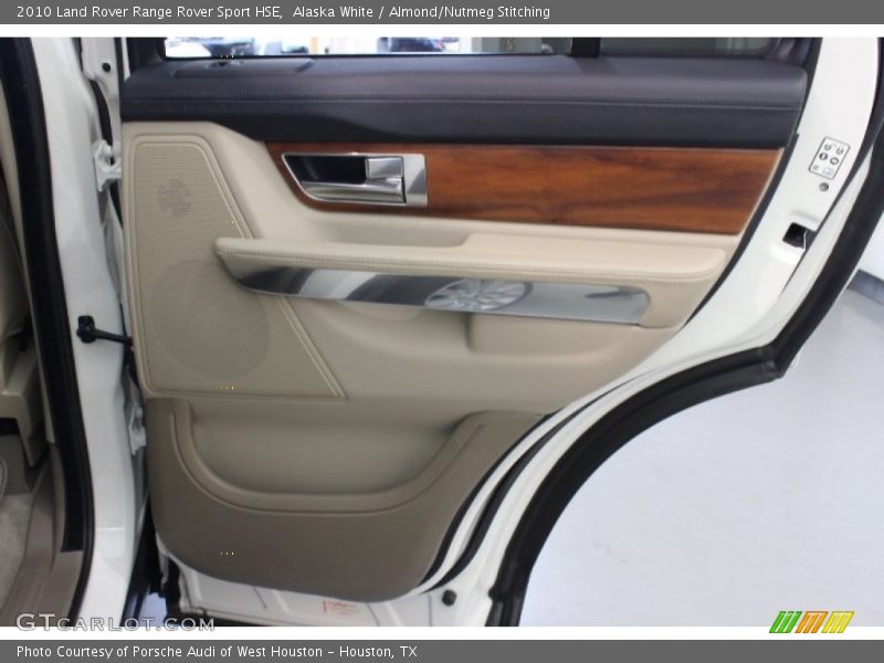 Alaska White / Almond/Nutmeg Stitching 2010 Land Rover Range Rover Sport HSE