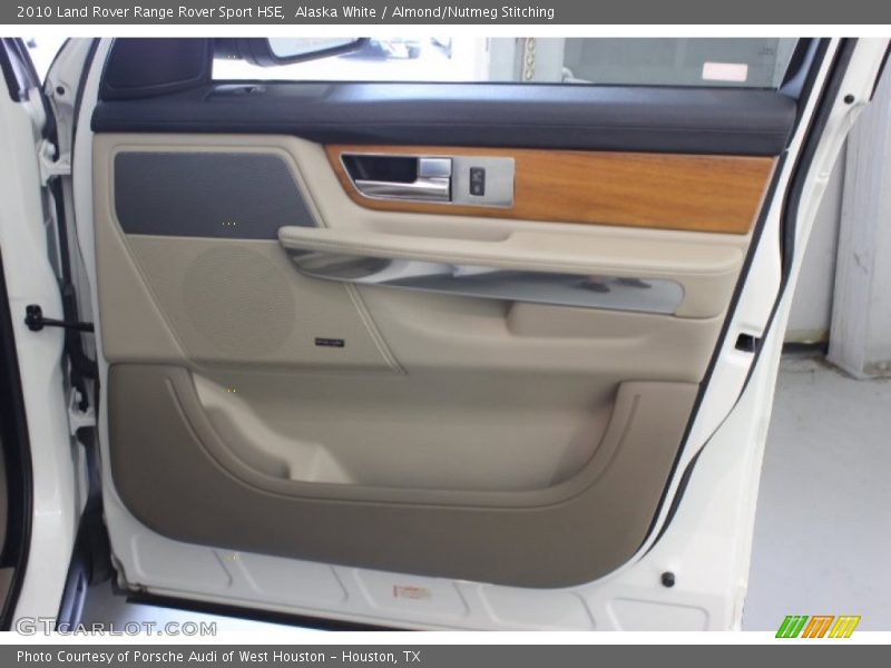 Alaska White / Almond/Nutmeg Stitching 2010 Land Rover Range Rover Sport HSE
