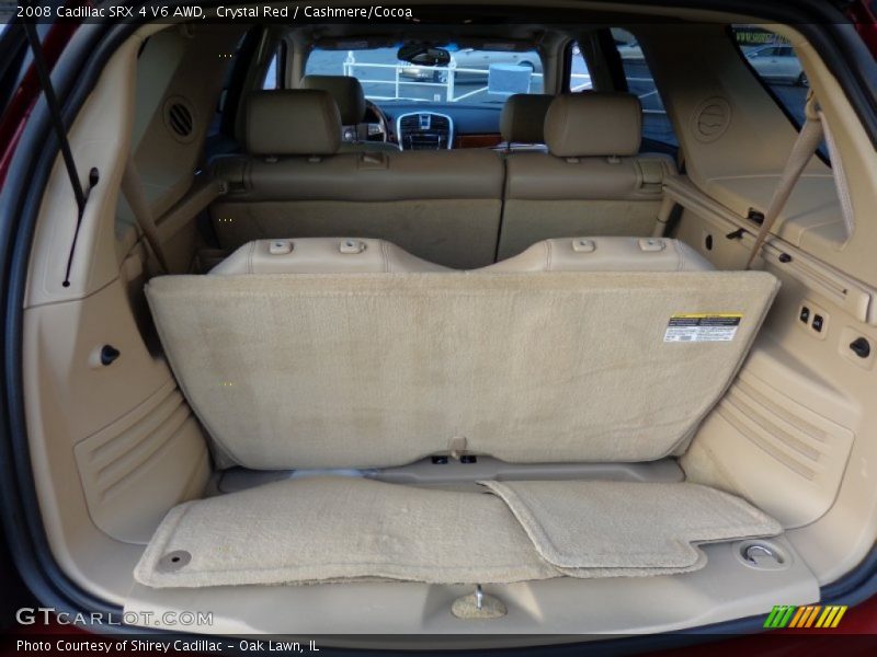 Crystal Red / Cashmere/Cocoa 2008 Cadillac SRX 4 V6 AWD