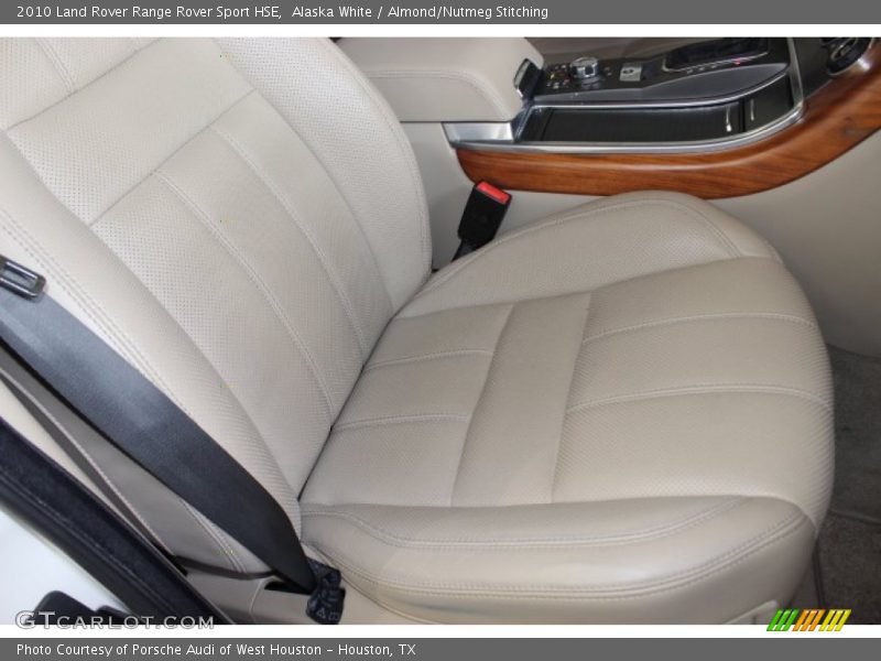 Alaska White / Almond/Nutmeg Stitching 2010 Land Rover Range Rover Sport HSE