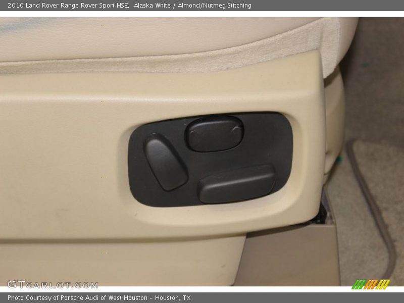 Alaska White / Almond/Nutmeg Stitching 2010 Land Rover Range Rover Sport HSE