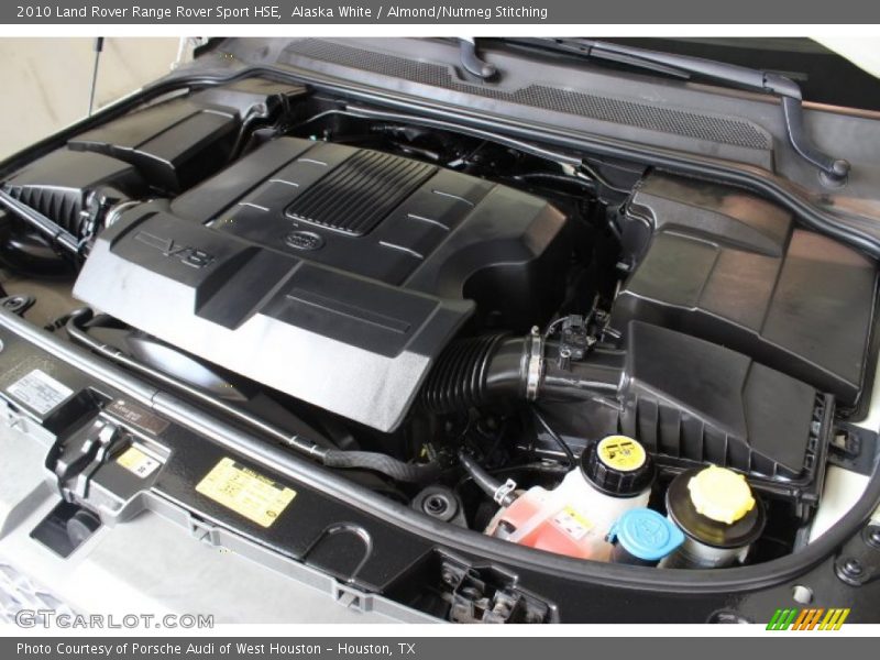Alaska White / Almond/Nutmeg Stitching 2010 Land Rover Range Rover Sport HSE