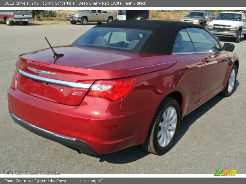  2013 200 Touring Convertible Deep Cherry Red Crystal Pearl