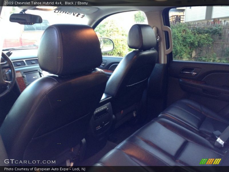 Black / Ebony 2009 Chevrolet Tahoe Hybrid 4x4