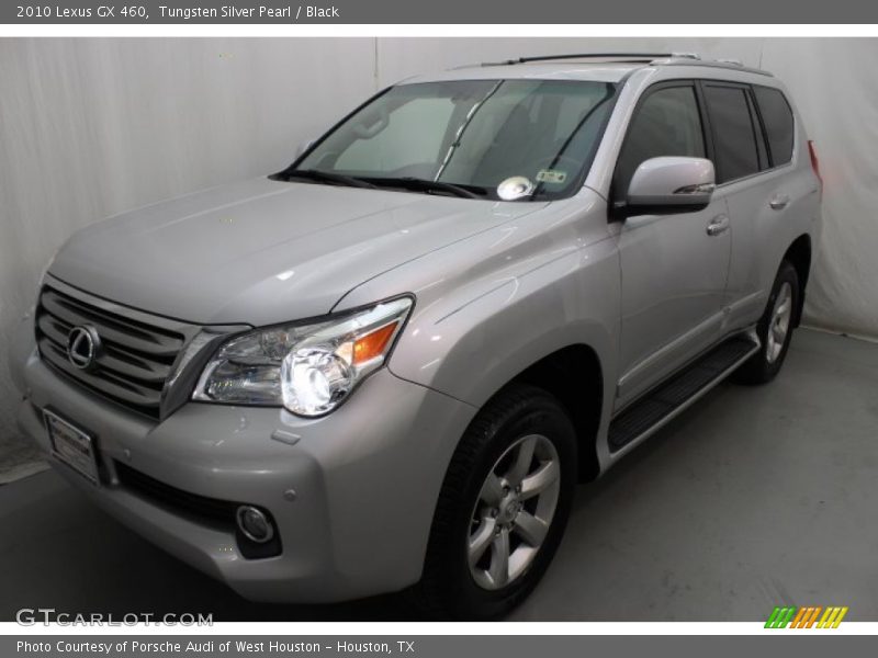 Tungsten Silver Pearl / Black 2010 Lexus GX 460