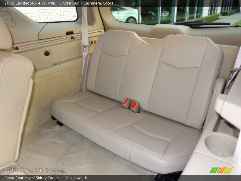 Crystal Red / Cashmere/Cocoa 2008 Cadillac SRX 4 V6 AWD