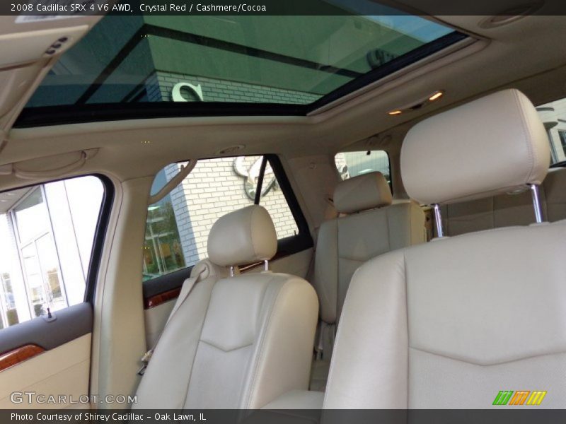Crystal Red / Cashmere/Cocoa 2008 Cadillac SRX 4 V6 AWD