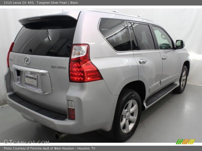 Tungsten Silver Pearl / Black 2010 Lexus GX 460