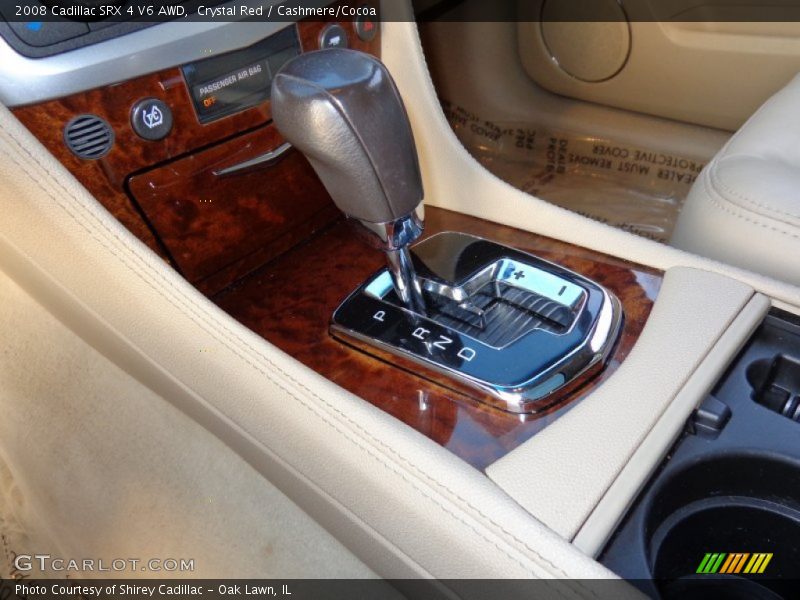 Crystal Red / Cashmere/Cocoa 2008 Cadillac SRX 4 V6 AWD