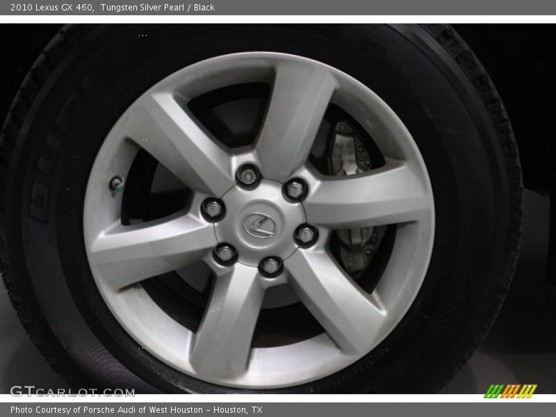 Tungsten Silver Pearl / Black 2010 Lexus GX 460