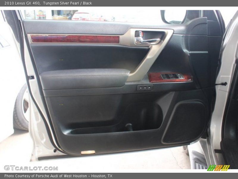 Tungsten Silver Pearl / Black 2010 Lexus GX 460