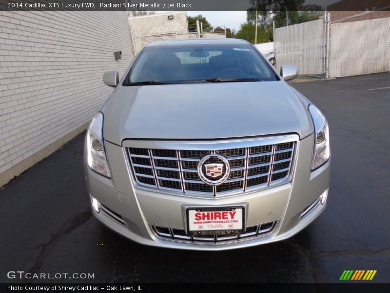 Radiant Silver Metallic / Jet Black 2014 Cadillac XTS Luxury FWD