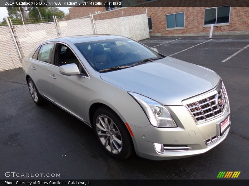 Radiant Silver Metallic / Jet Black 2014 Cadillac XTS Luxury FWD