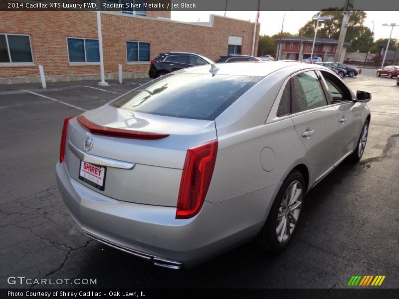 Radiant Silver Metallic / Jet Black 2014 Cadillac XTS Luxury FWD