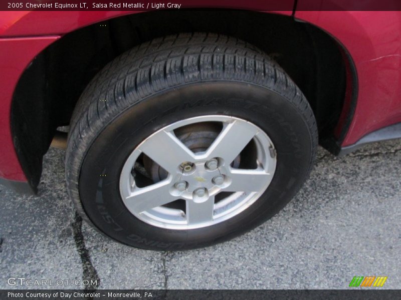 Salsa Red Metallic / Light Gray 2005 Chevrolet Equinox LT