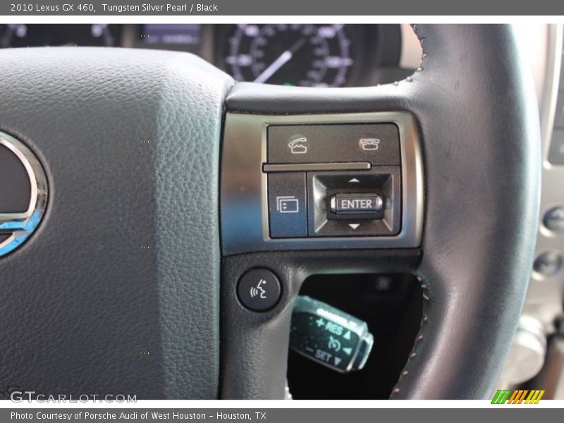 Tungsten Silver Pearl / Black 2010 Lexus GX 460