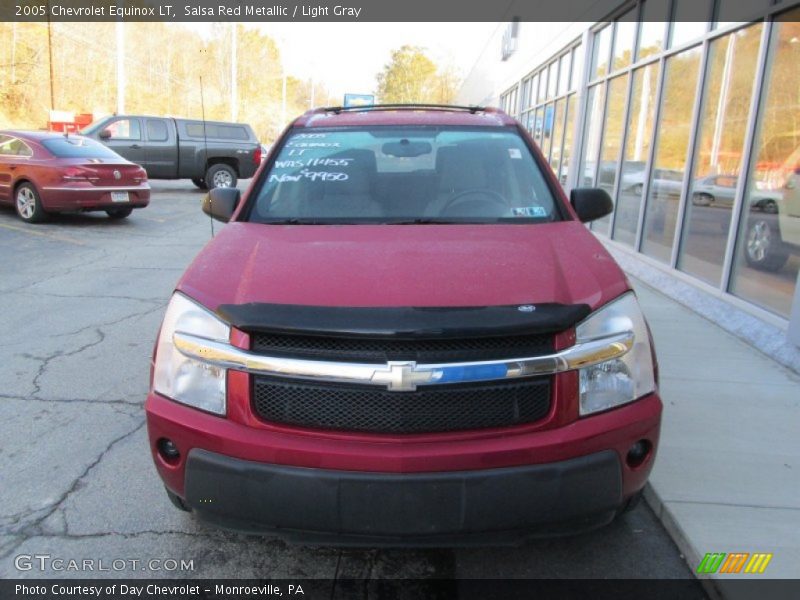 Salsa Red Metallic / Light Gray 2005 Chevrolet Equinox LT